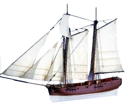 Adventure - navio pirata escala 1/65